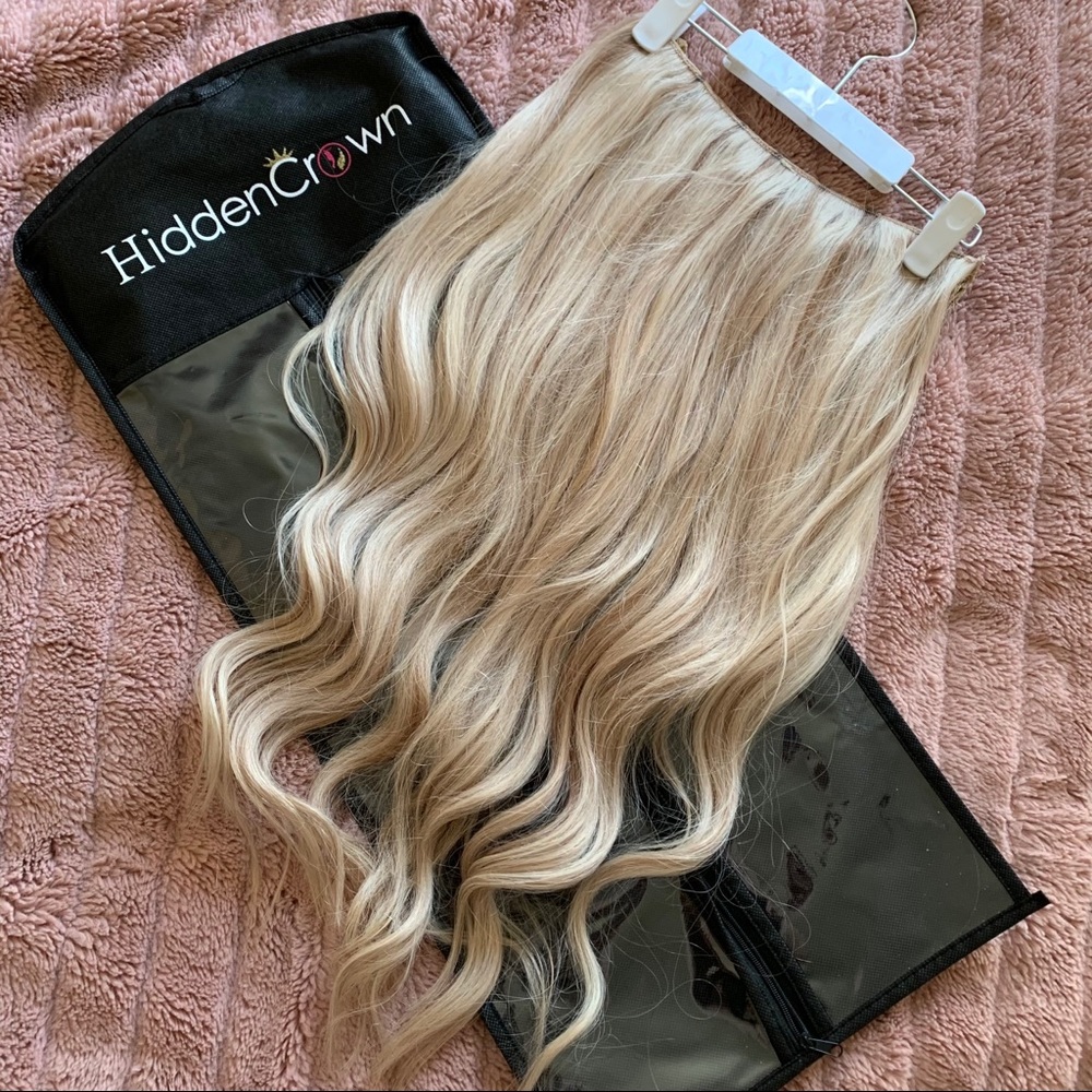 Hidden Crown Halo Hair Extensions